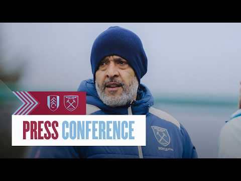 LIVE: Nuno Espírito Santo's Press Conference | Fulham v West Ham