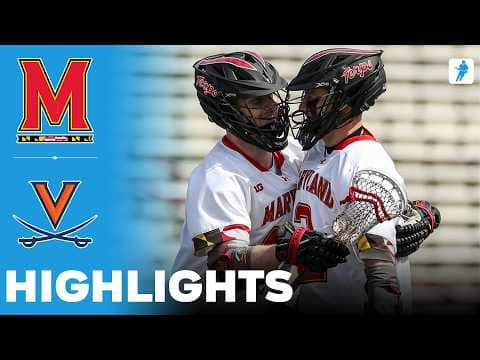 Maryland vs Virginia | What a Game | NCAA College Lacrosse | Highlights - March 14, 2026