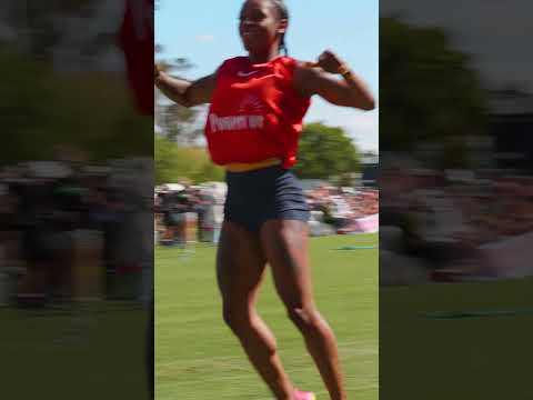 No deficit can stop Sha'Carri from charging to the line 💅