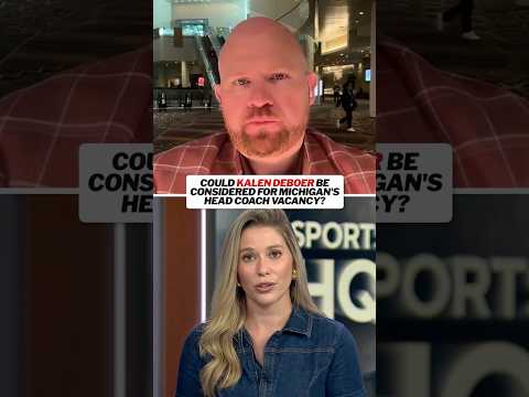 Kalen DeBoer a name to watch at Michigan? 🤔 #michigan #collegefootball