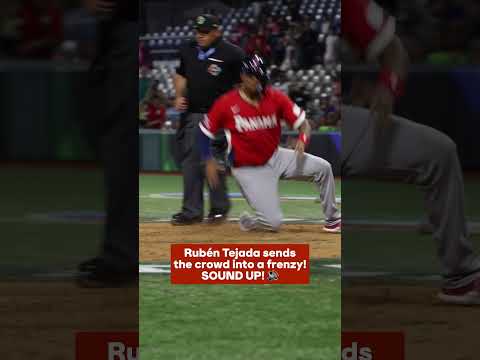 Rubén Tejada comes up clutch for Team Panama! 🇵🇦 #WorldBaseballClassic