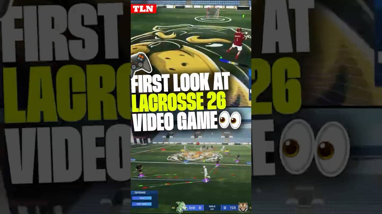 FIRST LOOK at Lacrosse 26 👀 (via X/laxvideogame)
