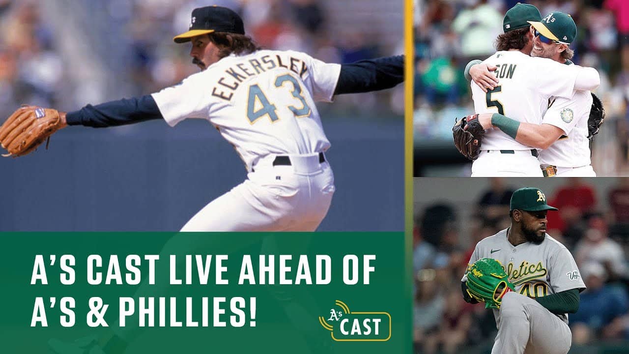 A's Cast Live Ahead of A's & Phillies from NBC Sports  | Dennis Eckersley & Matt Vasgersian  join!
