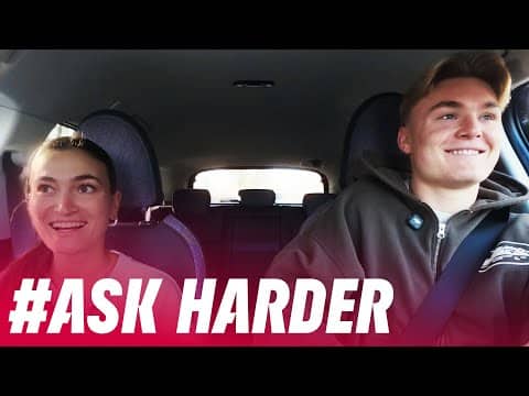 Origin of his goal celebration revealed! | Conrad Harder answers YOUR questions #AskHarder | Fan Q&A