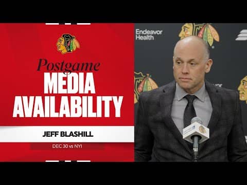 “We played really good after that.” | Jeff Blashill Postgame 12.30.25