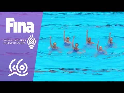 RE-LIVE - Synchro Day 7: Mixed Duet Free, Free Comb. | FINA World Masters Championships 2017