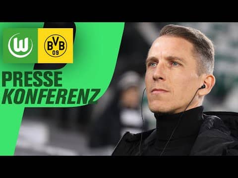 🟢LIVE | PK mit Daniel Bauer & Niko Kovač nach VfL Wolfsburg - Borussia Dortmund | Bundesliga 2025/26
