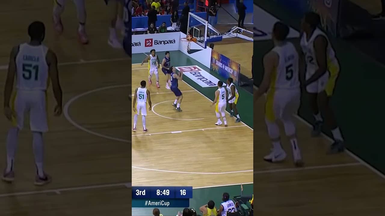 Luciano Parodi put his handles on full display 😤 #AmeriCup