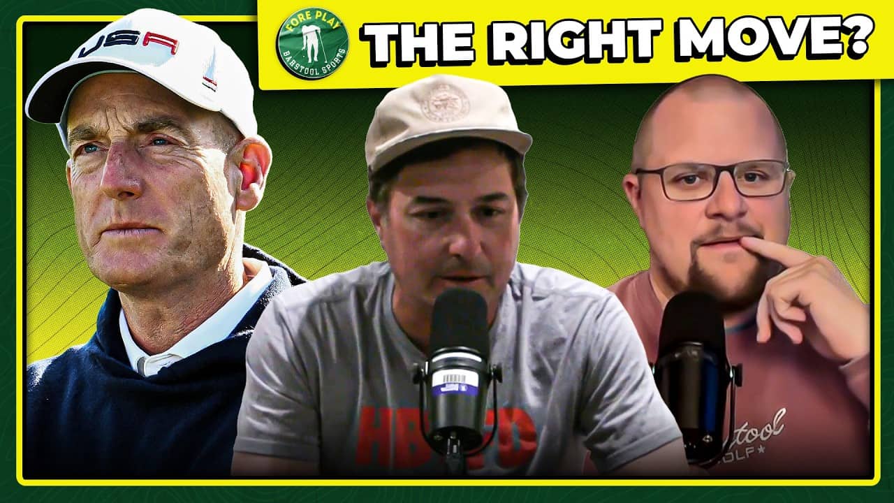 Kiz Reacts to Jim Furyk Being Named Ryder Cup Captain | Fore Play Episode 858