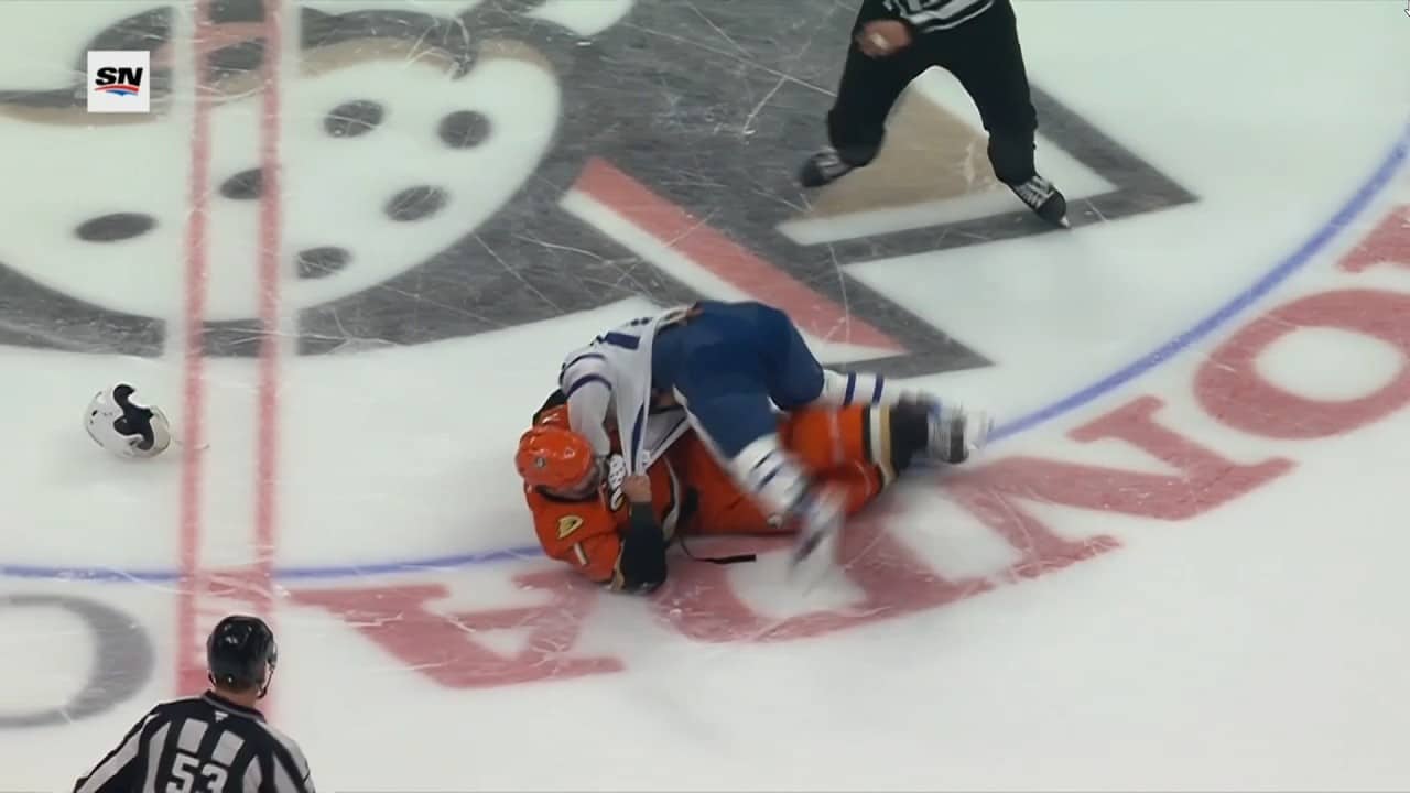 Max Domi Drops The Gloves With Radko Gudas