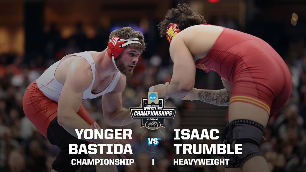 Isaac Trumble vs. Yonger Bastida: 2026 NCAA wrestling championship (285 pounds)