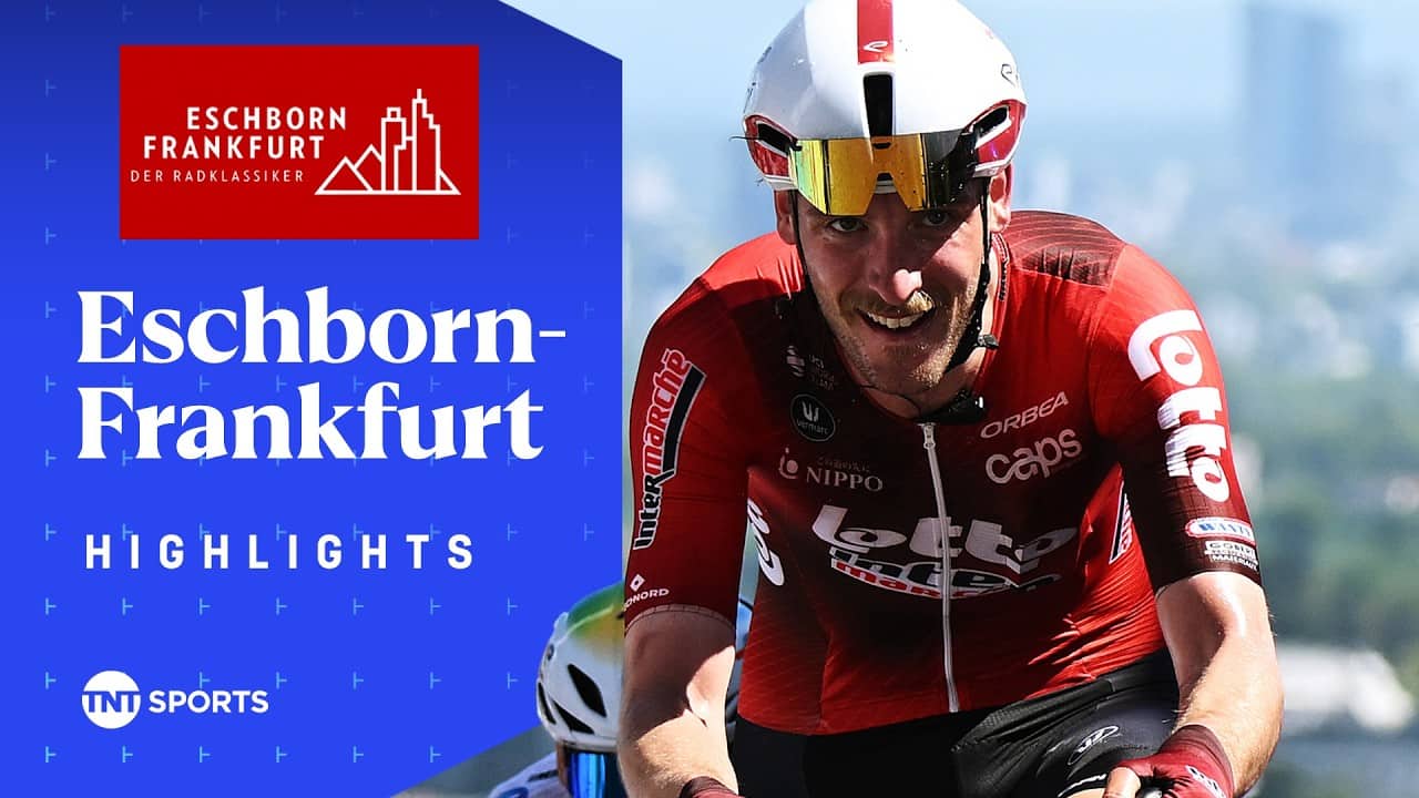 THRILLING SPRINT FINISH! 🍿 | 2026 Men's Eschborn-Frankfurt Race Highlights | TNT Sports Cycling