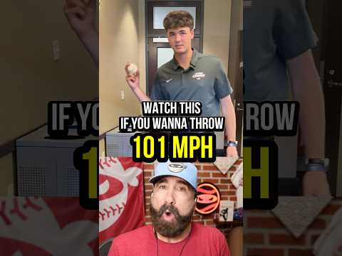 Wanna throw 101 mph? Watch this. (Your results may vary 🤣).