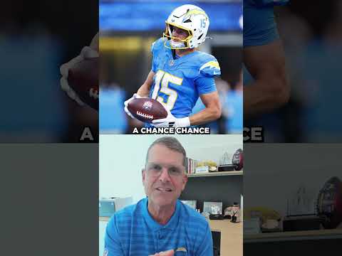 Jim Harbaugh praises #LaddMcConkey for his growth on and off the field #chargers #NFL