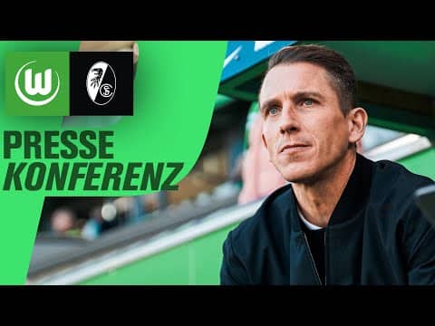 Pressekonferenz mit Bauer & Schuster nach VfL Wolfsburg - SC Freiburg | Bundesliga 2025/26