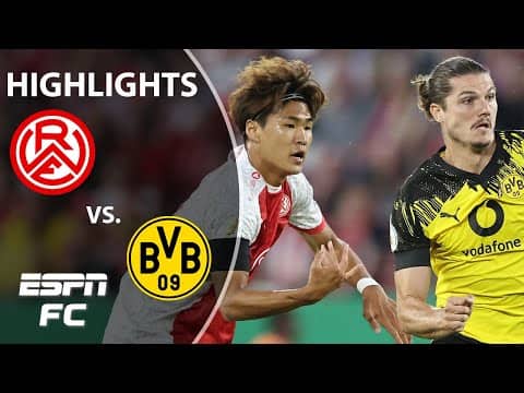 Rot-Weiss Essen vs. Borussia Dortmund | German Cup Highlights | ESPN FC