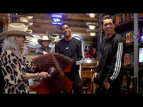 Watch Cade Cowell & Justin Che Make Their Own Cowboy Hats in Texas