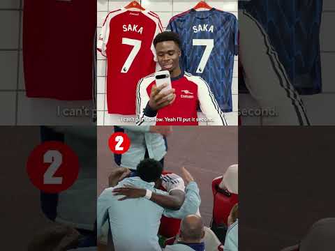 BUKAYO SAKA BLIND RANKS HIS 10 BEST PREMIER LEAGUE GOALS 🤩