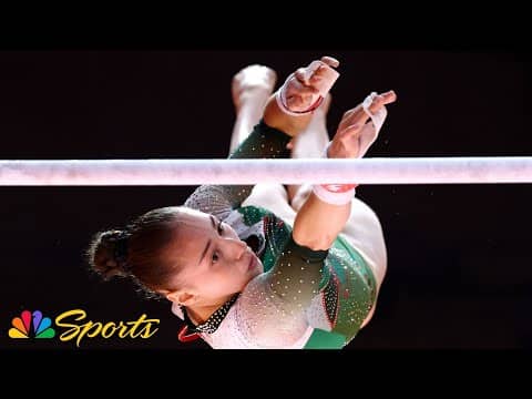 Kaylia Nemour dominates women’s uneven bars by over a point at worlds | NBC Sports