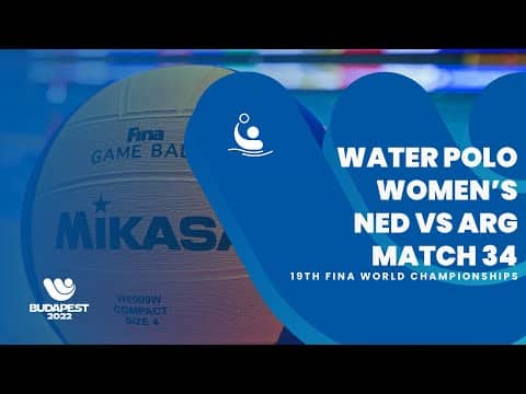 (Full Event) Water Polo | Women | NED vs ARG | #finabudapest2022