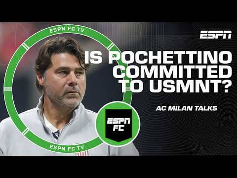 Will Pochettino coach AC Milan next season⁉️ Denies reports of meeting with the club 👀 | ESPN FC