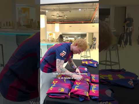 ▶ @Spotify  @EdSheeran #fcbarcelona #shorts