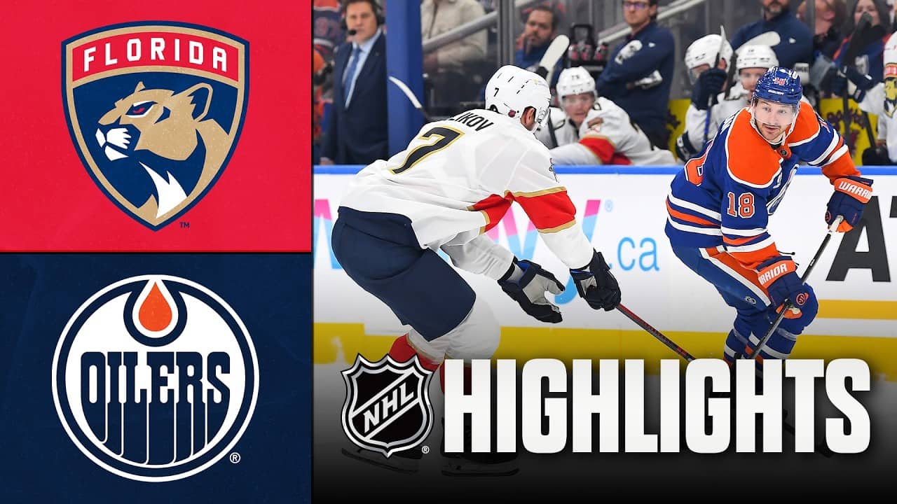 Panthers vs. Oilers | NHL Highlights | March 19, 2026
