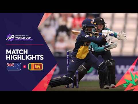 New Zealand v Sri Lanka | Match Highlights | Women's #T20WorldCup 2026