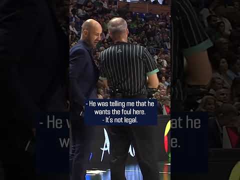 🎙Mutual respect on the court: refs and players 🏀🤝 #BasketballCL