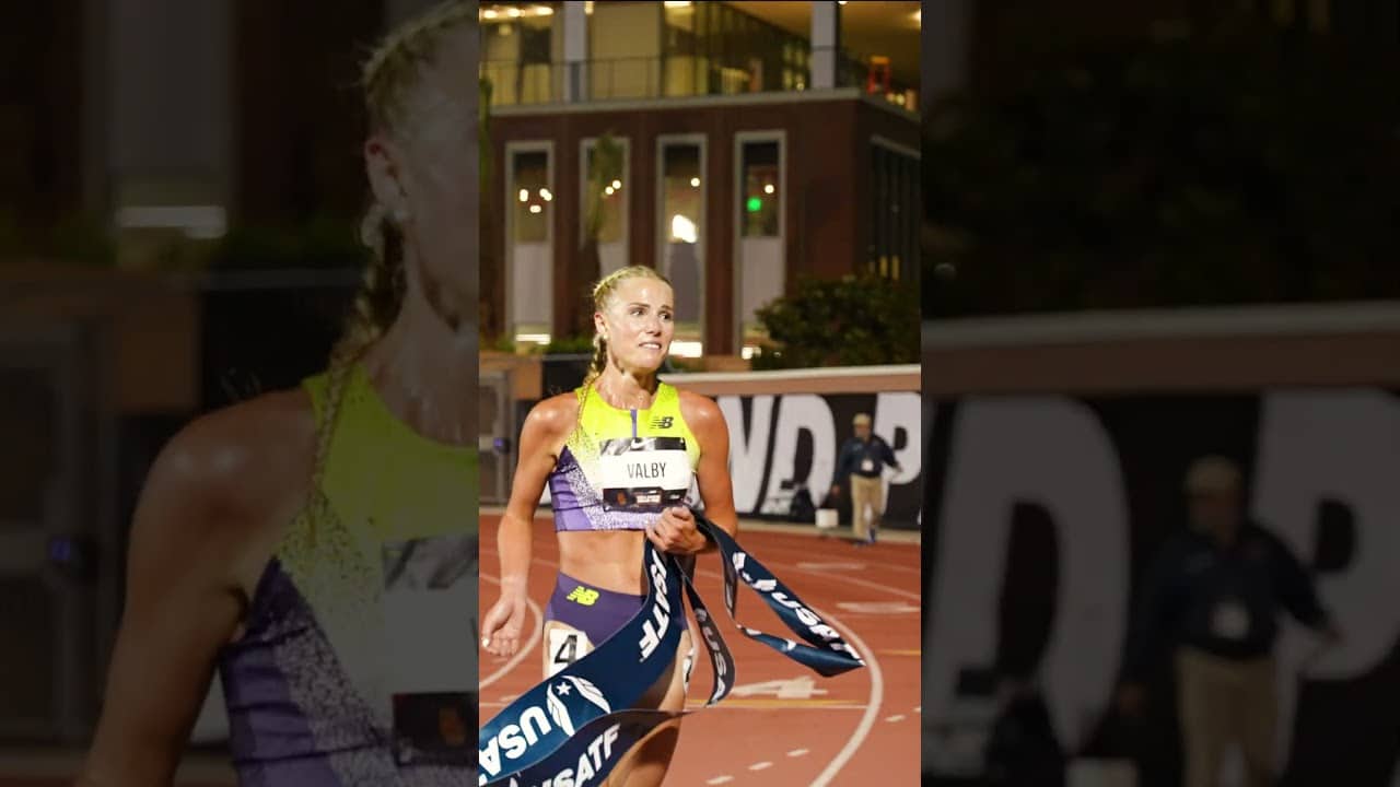 PARKER VALBY JOINS ELITE COMPANY TO BREAK INTO THE U.S TOP 10 ALL-TIME 🚨🔥 #track #usatf #athlete