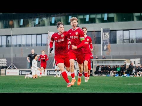 Highlights: Borussia Mönchengladbach  - VfB U19 (DFB-Pokal der Junioren)