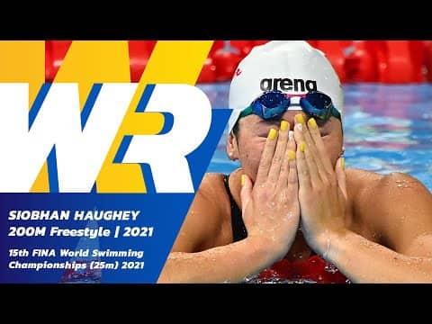 Siobhan Haughey Breaks 200m Freestyle World Record | Epic Wednesday Run