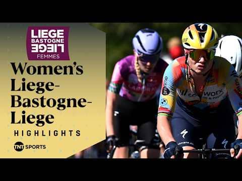 IN A DIFFERENT LEAGUE! 😮‍💨 | Women's 2026 Liege-Bastogne-Liege Race Highlights | TNT Sports Cycling