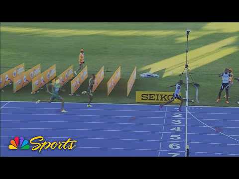 Botswana IGNITES home crowd with men's 4x400 win at World Athletics Relays | NBC Sports