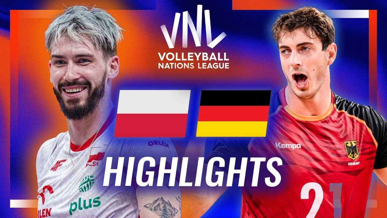 Poland 🇵🇱 vs. Germany 🇩🇪 - Highlights | Week 2 | Men's VNL 2026