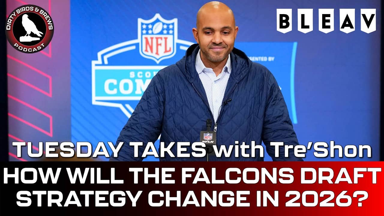 How will the Falcons draft strategy change in 2026? Tuesday Takes with Tre'Shon