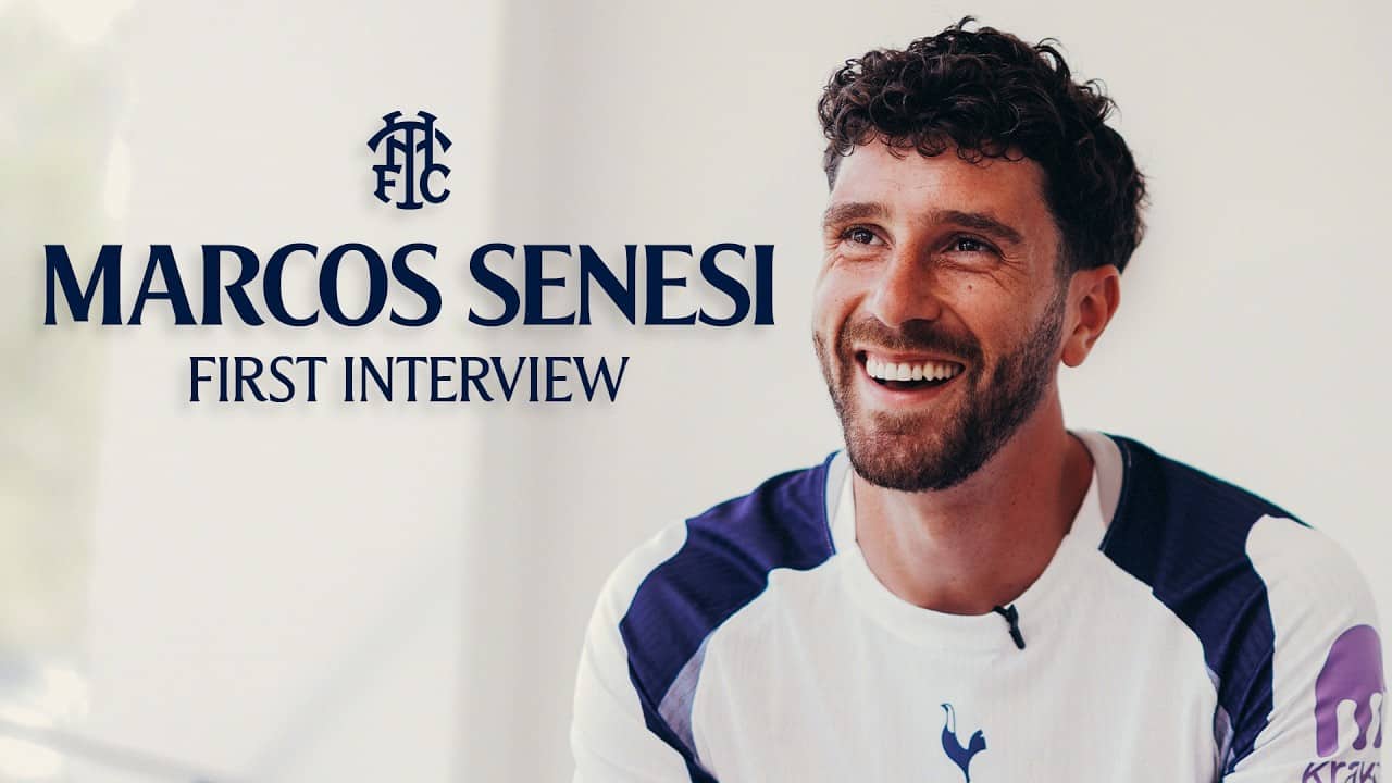 Marcos Senesi’s first interview as a Tottenham Hotspur player 💬