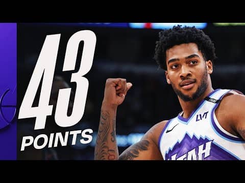 Brice Sensabaugh Posts CAREER-HIGH 43 PTS In Chicago | January 14, 2026