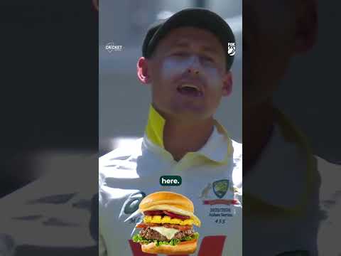 Give him the works burger, bit of beetroot, bit of onion 🍔 #Ashes