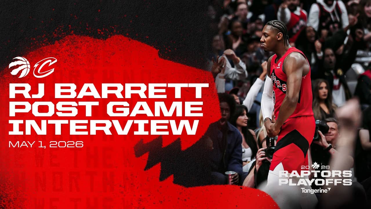 RJ Barrett | RD1 GM6 Post Game vs Cavaliers | May 01, 2026