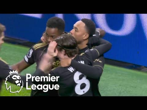 Kenny Tete's deflected effort gives Fulham 1-0 lead over Spurs | Premier League | NBC Sports