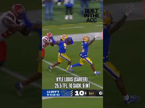 Four seasons at Pitt, four seasons in the ACC. Kyle Louis is #BuiltInTheCC #nfldraft #pittpanthers