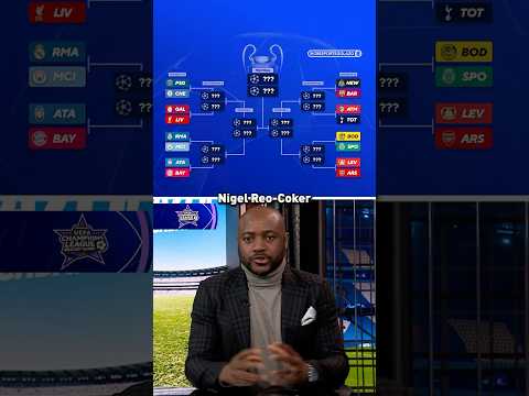 Former Premier League captain Nigel Reo-Coker gives us his #UCL bracket prediction 👀