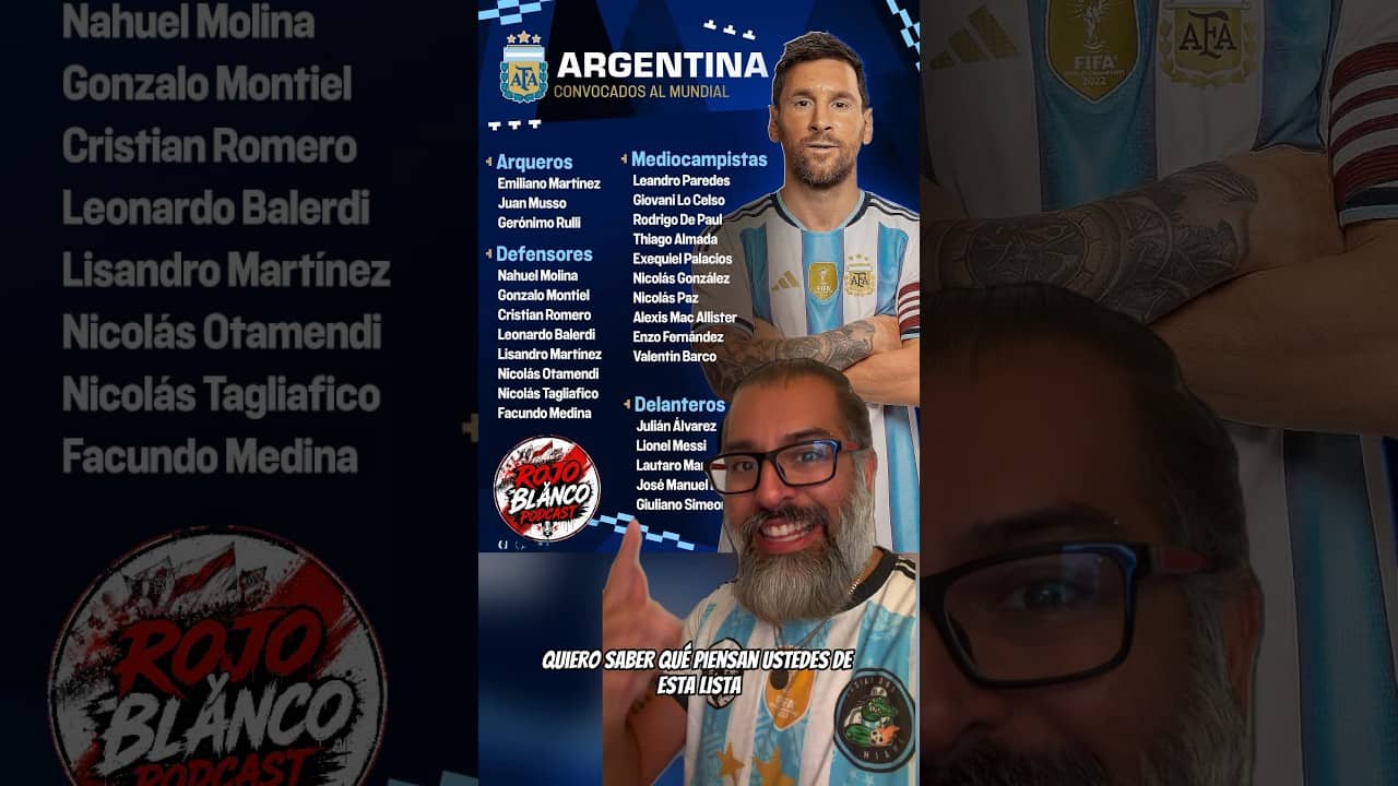 LA SCALONETA MODO MUNDIAL 2026 🇦🇷🏆⚽️ || @carlitos91218