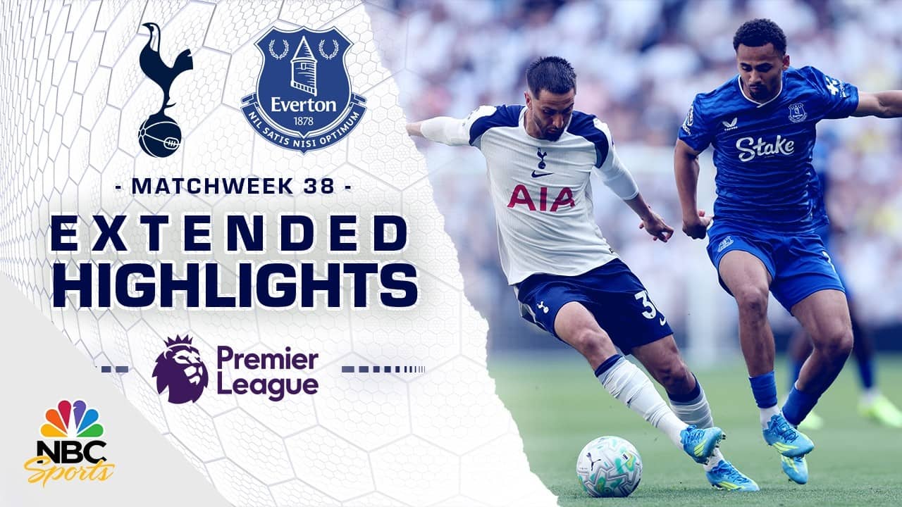 Tottenham Hotspur v. Everton | PREMIER LEAGUE HIGHLIGHTS | 5/24/2026 | NBC Sports