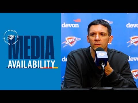 Coach Daigneault Postgame Media Availability | January 9, 2026