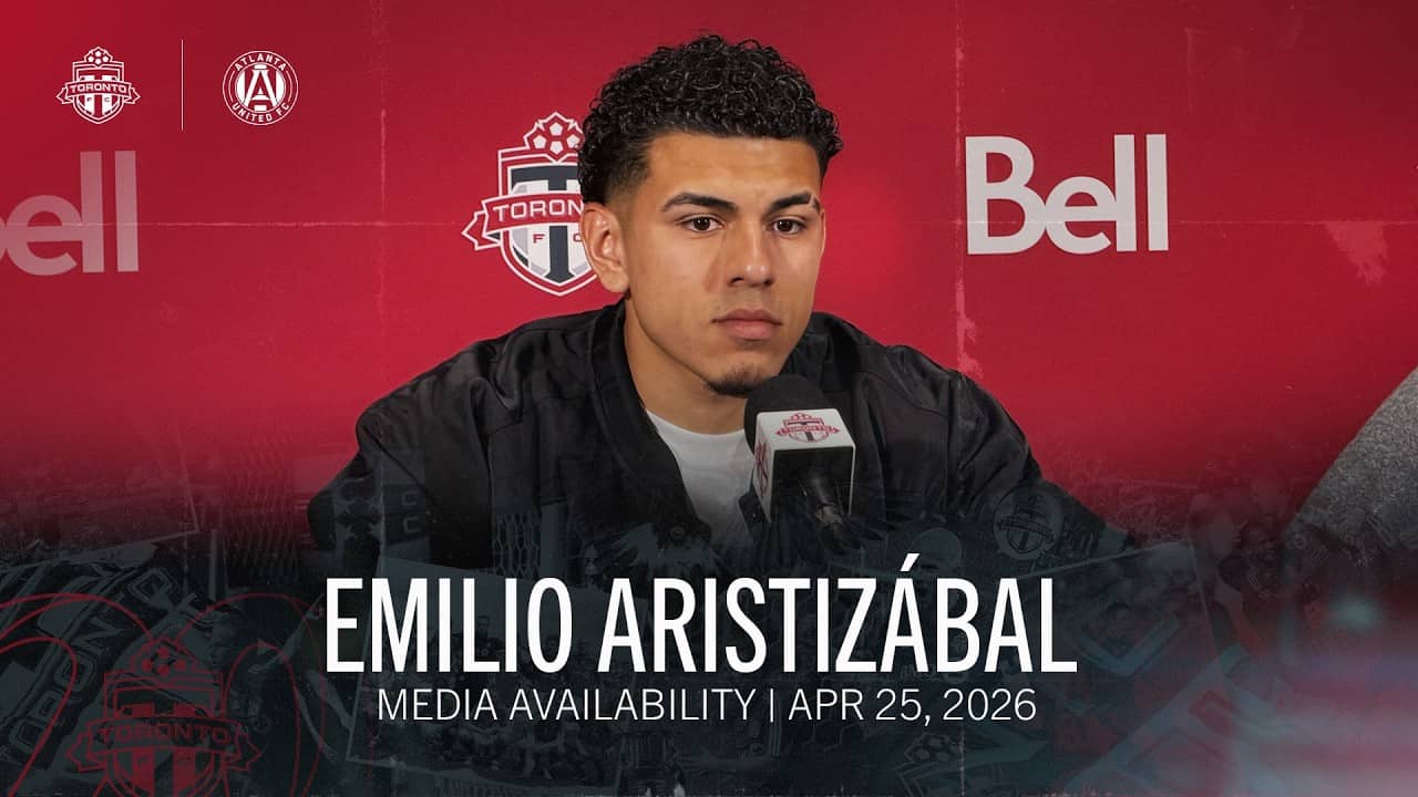 EMILIO ARISTIZABAL | Toronto FC Full Media Availability - April 25, 2026