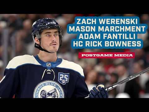 Bones and the Blue Jackets break down tonight's game vs. the New York Islanders