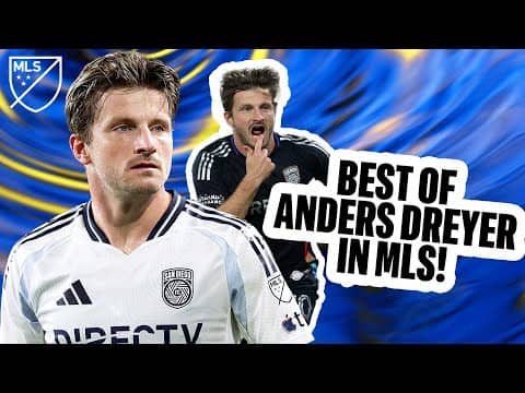 38 GOAL Contributions in ONE Season | Best of MLS Newcomer Anders Dreyer!