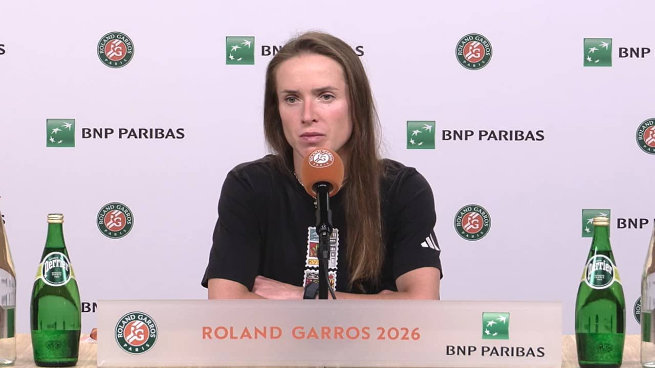 Roland-Garros 2026 - Elina Svitolina: “My daughter, my family and Ukraine motivate me”